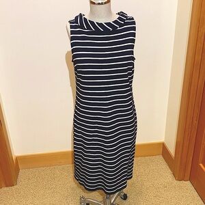 💙☀️Talbots Navy & White Dress - Size Small✨✨✨